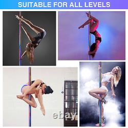 45mm Home Portable Removable Dancing Stripper Pole with Spinning & Static Mode
