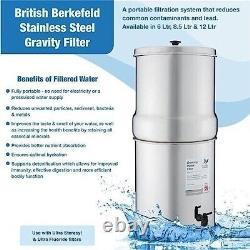 British Berkefeld 2.25 Gal. Water Purifier Filter System with2 Ceramic Filters