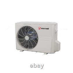 Everwell 12000 24000 BTU Mini Split Air Conditioner System 17 SEER2