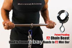 F2 IsoResistance Portable Gym for Isometric Bar and Bands (PLATFORM ONLY)