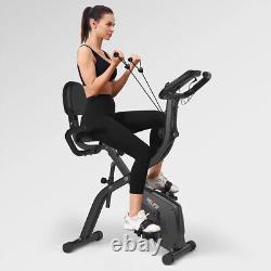 Indoor Exercise Bike Upright Stationary Cycling Bicycle Cardio Fitness Workout