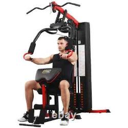 Multifunctional Home Gym System Full Body Workout Station 330lb Weight Workout