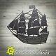 Pirate Ship Metal Wall Art Hanging Home Decor Man Cave Decoration Boat