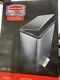 Rubbermaid Stainless Steel Metal Step-on Trash Can For Home And Kitchen Charcoal