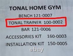Tonal Total Workout Home Gym Wall Unit Only Tonal Trainer 100-0002 Open Box