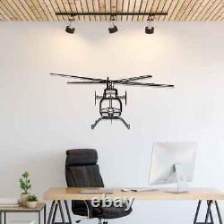 Wall Art Home Decor 3D Acrylic Metal Plane Aircraft USA Silhouette 407